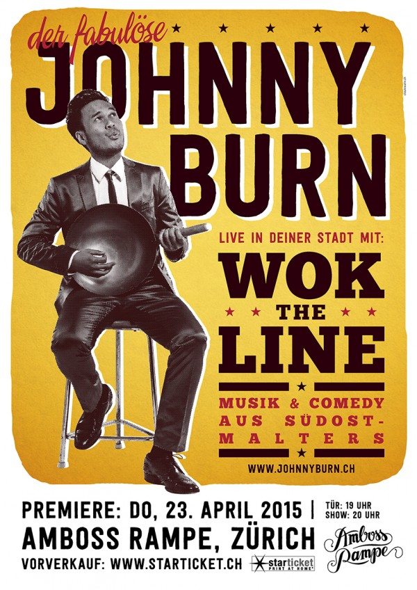 johnnyburn_woktheline_plakat